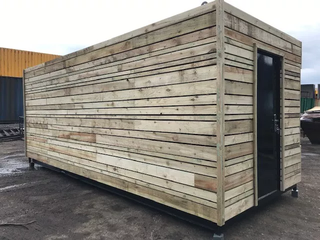 20ft x 8ft Cladded Food/Drink Outlet Shipping Container - Image 3
